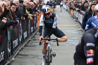 Tom Pidcock et Q36.5 seront sur les routes d'Espagne en août et en septembre. KEYSTONE/EPA/ROBERTO BETTINI / ANSA